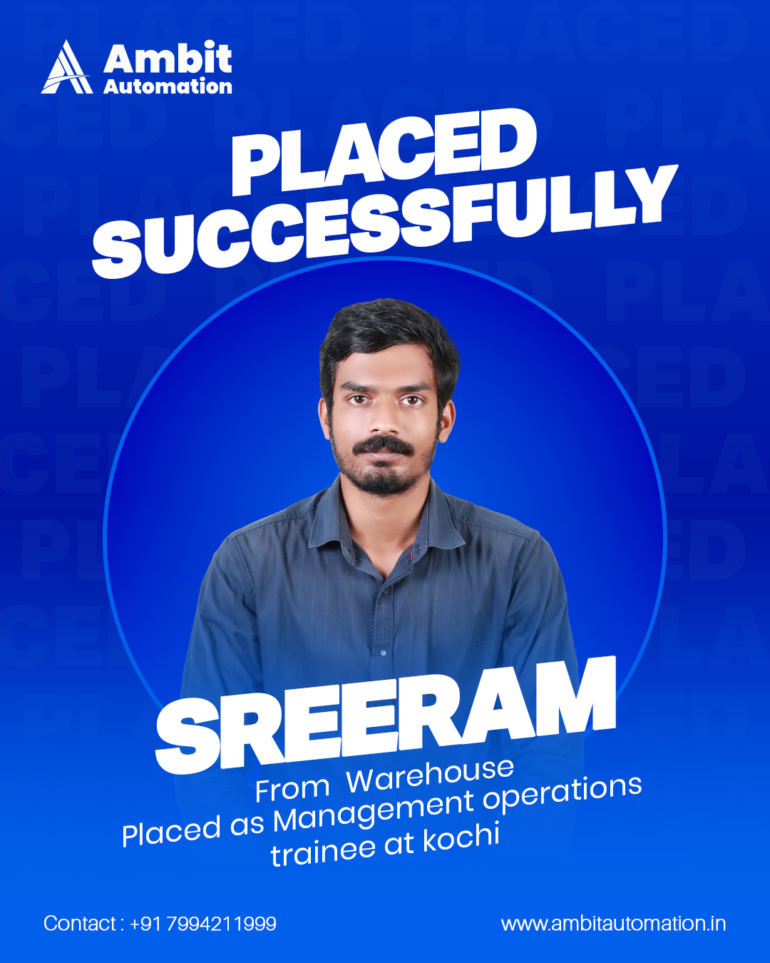 Sreeram - Warehouse Management Graduate