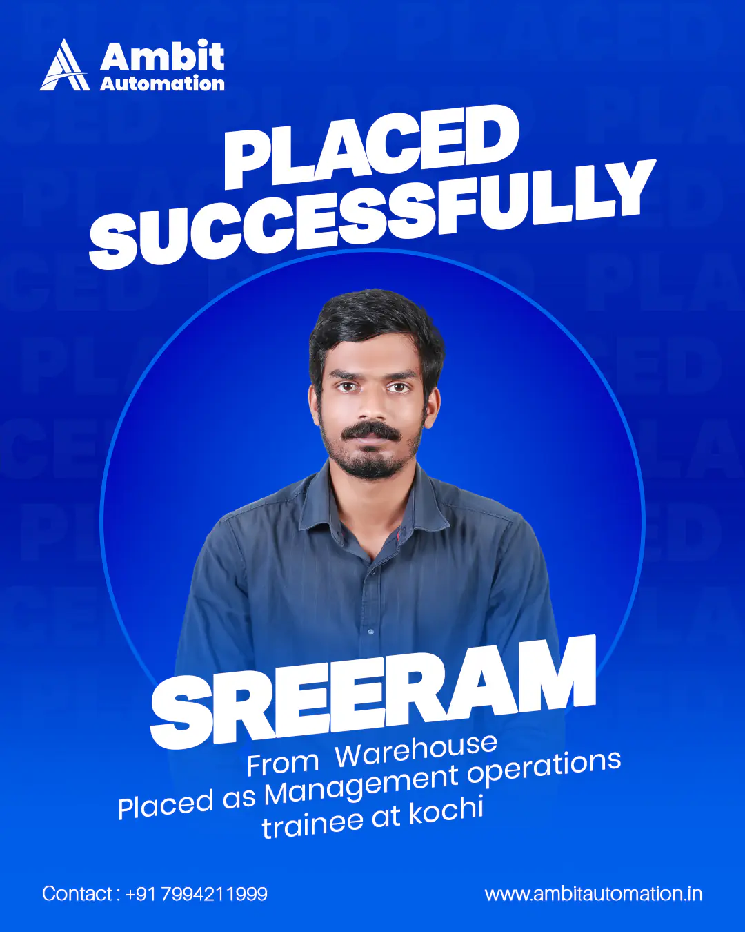 Sreeram - Warehouse Management Graduate