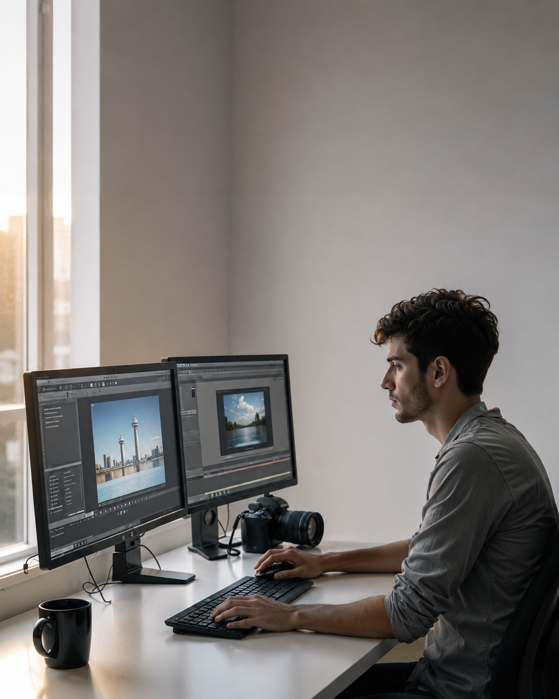 Video editing career success and portfolio showcase