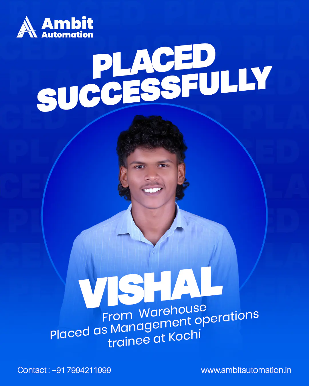 Vishal - Warehouse Management Graduate